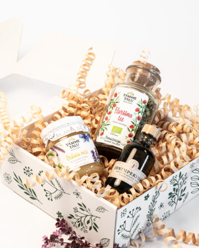 tamme talu ürdiaed, kinkekomplekt nautides hetke, junimperium, ärikingitus, kinkepakk