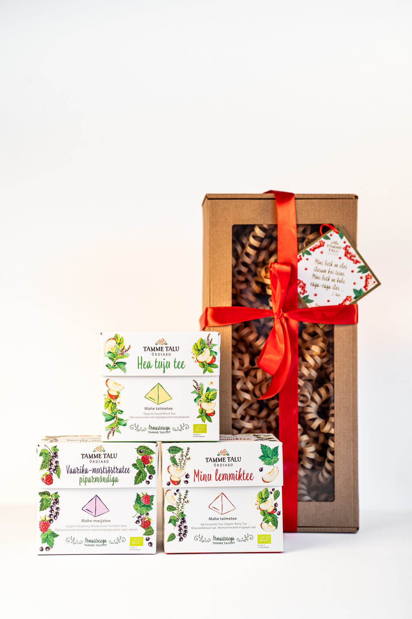 tamme talu ürdiaed, kinkekomplekt, tee, taimetee, marjatee, tee kinkekarp, ärikingitus