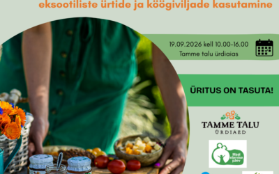 Tervis ja toit – Eksootiliste ürtide ja köögiviljade kasutamine 19. september 2026